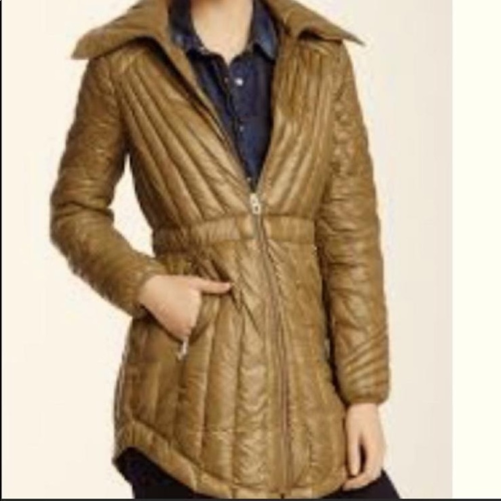 Miss Sixty Light puffer olive green jacket- NOT FOR SALE